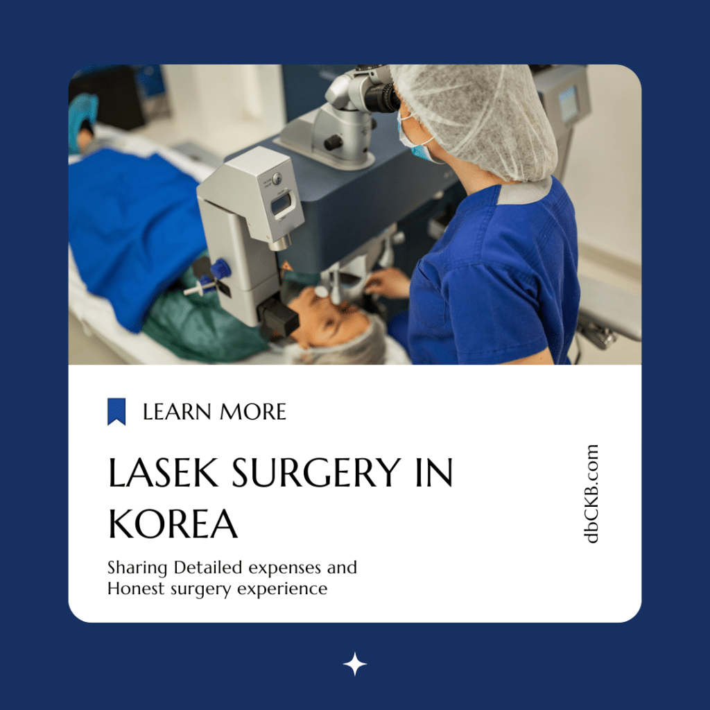 LASEK vision correction in Korea